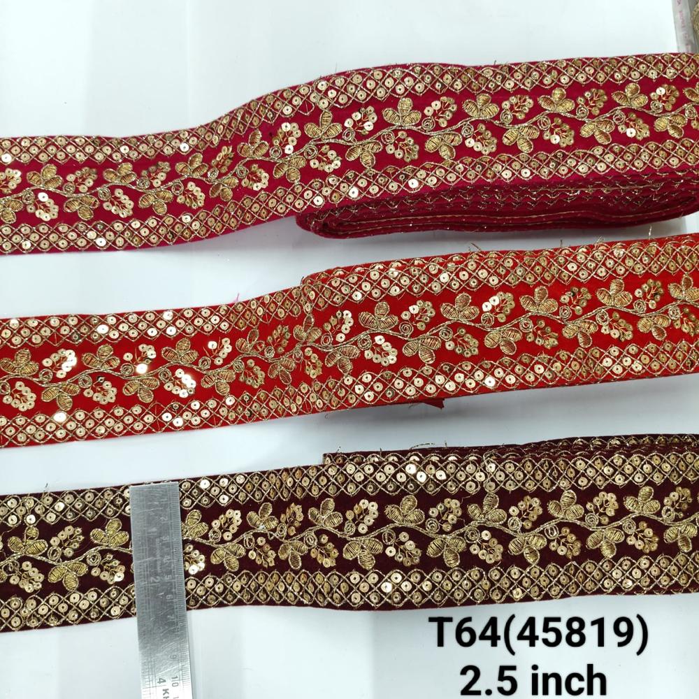 Tapeta Velvet Embroidery Laces - Decoration Material: Sequins