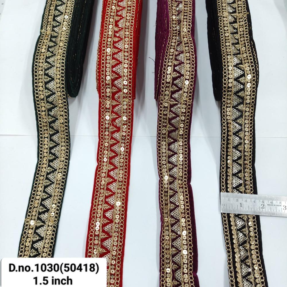 Velvet Lace - Decoration Material: Sequins