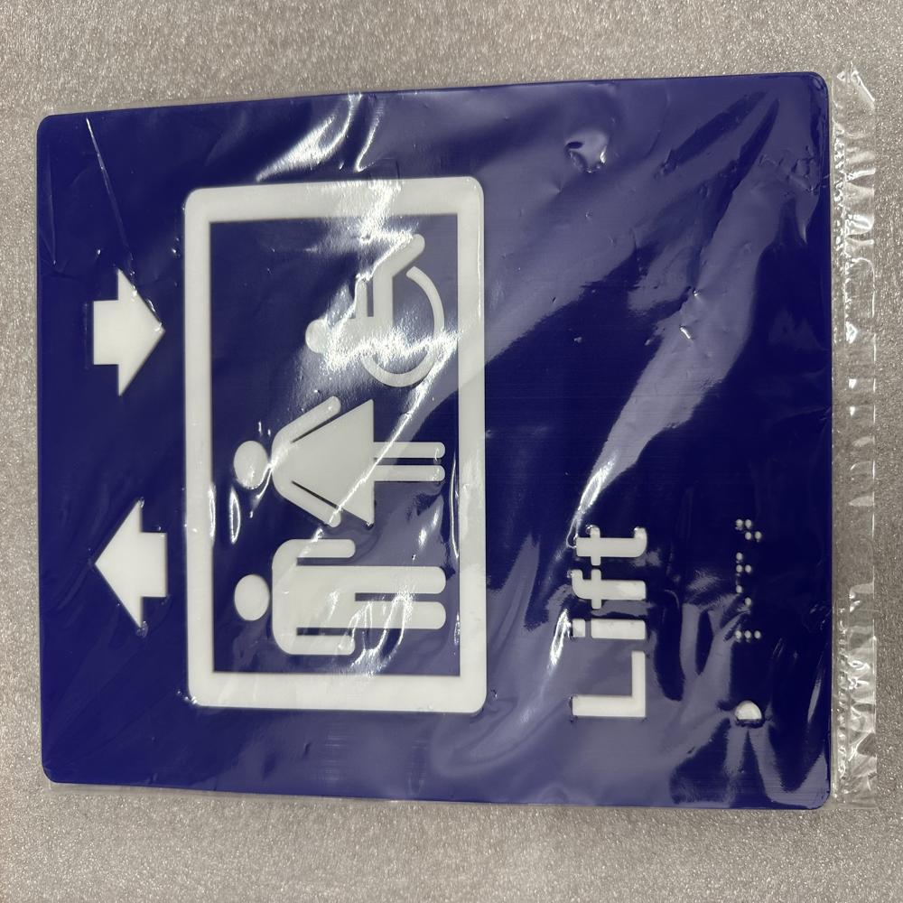 Acrylic Braille Signage