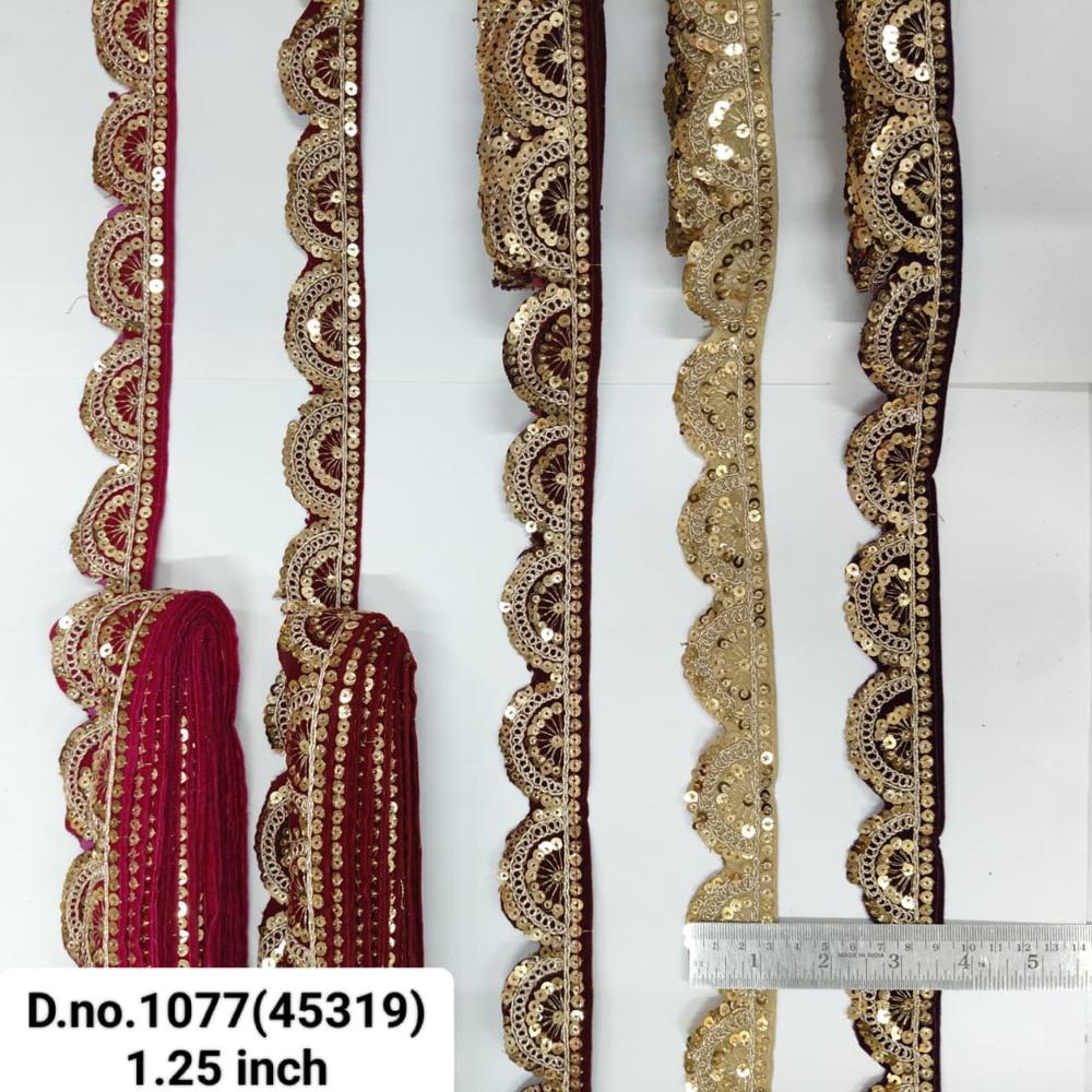 Designer Tapeta Lace - Decoration Material: Sequins
