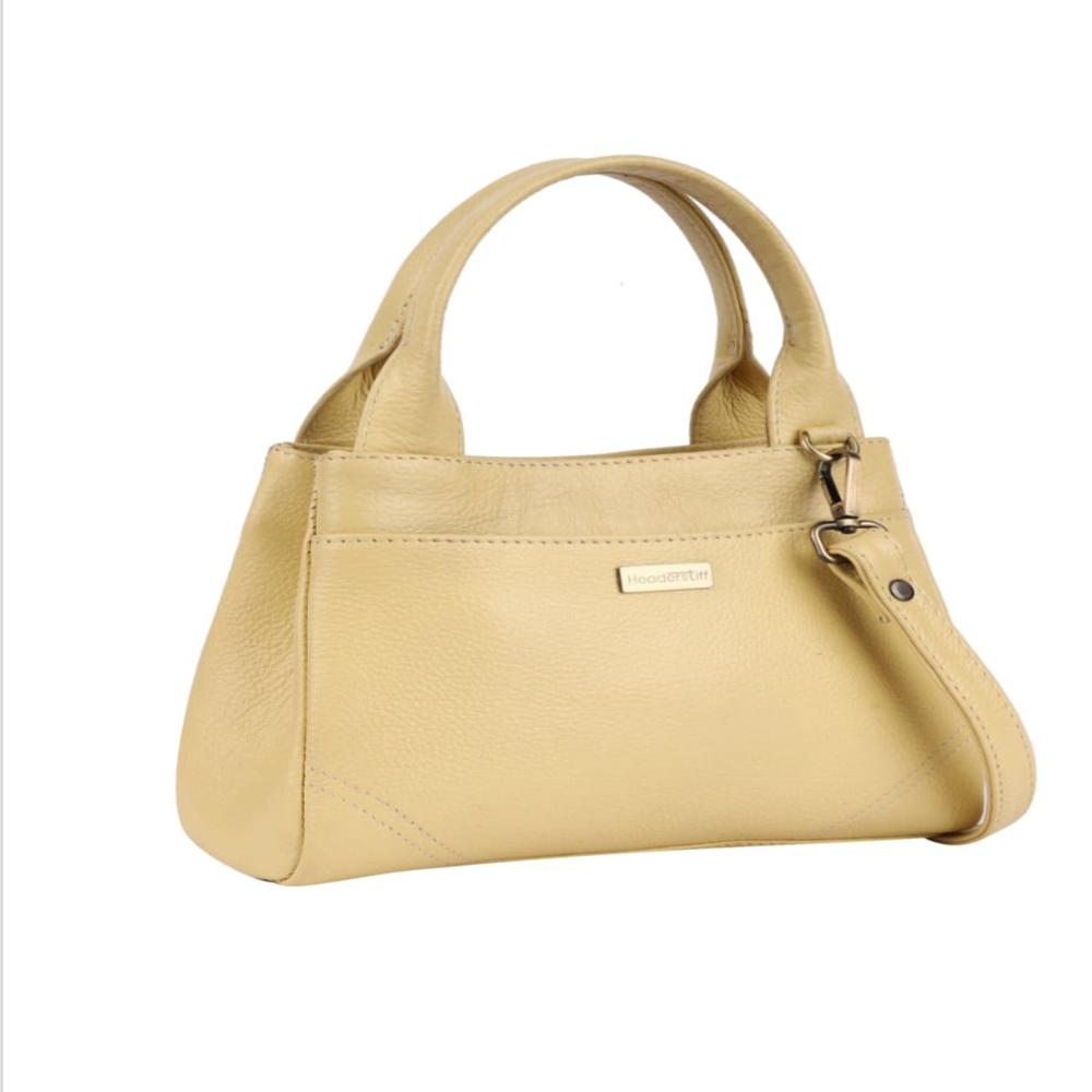 High-quality genuine leather with fine grain texture