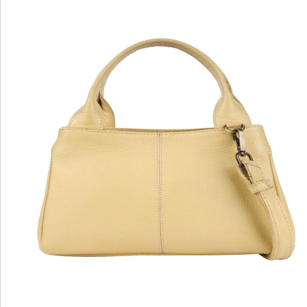 High-quality genuine leather with fine grain texture