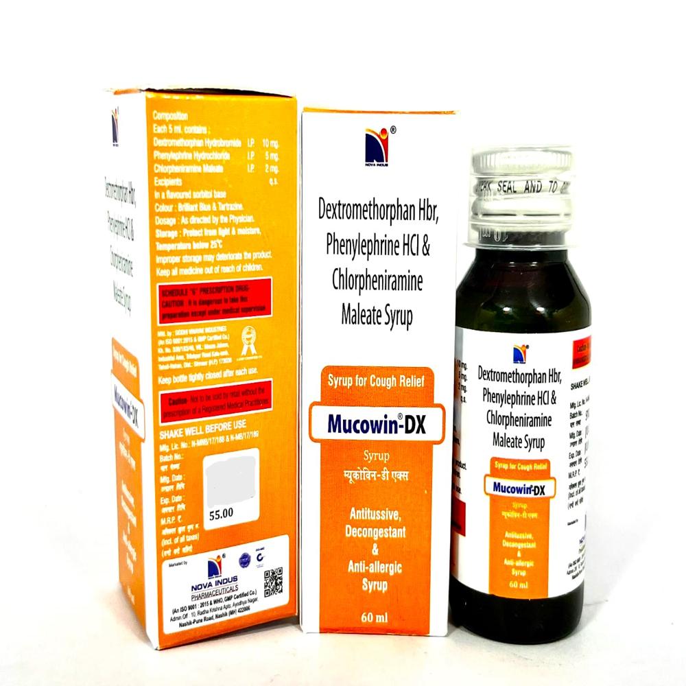 60ml Mucowin-DX Syrup