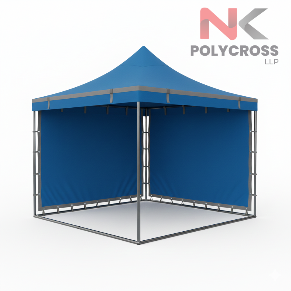 Promotional Tent Fabric - Color: Blue