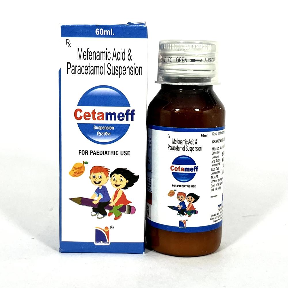 Cetameff Suspension - Drug Type: General Medicines