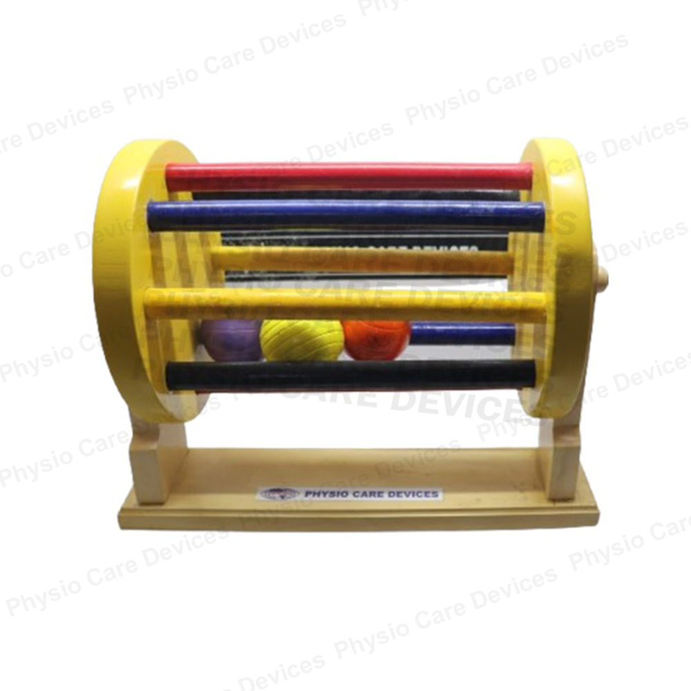 Rotating Drum With Balls