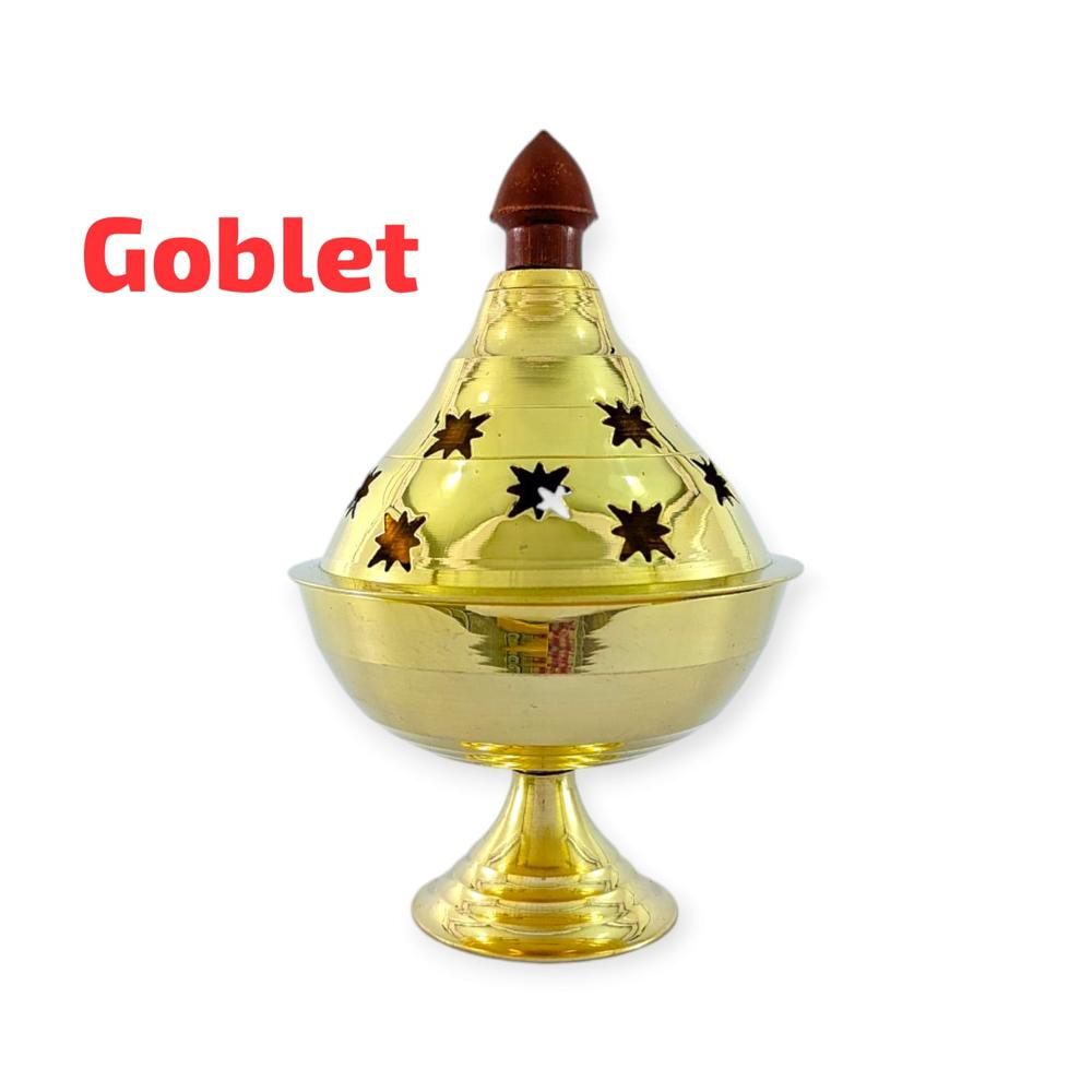 Brass Antique Goblet Diya