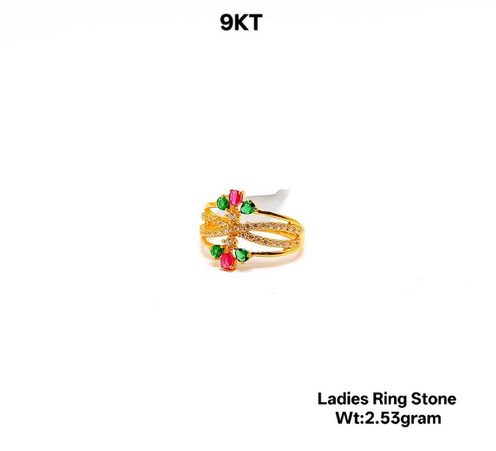 38% New Design Gold Ladies Ring Stone