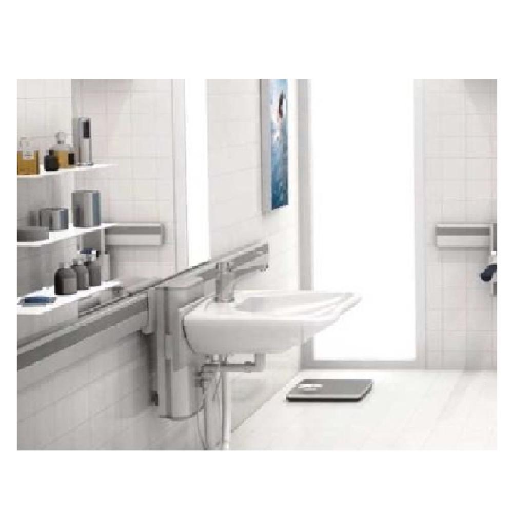 Pressalit Height Adjustable Wash Basin Track