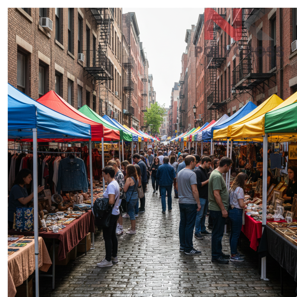 Street Flea Market Tent