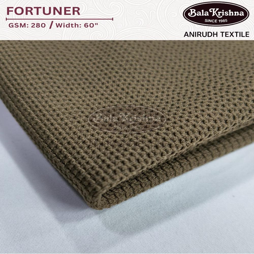 Fortuner  Polyester Lycra - Color: 6 Colour Available