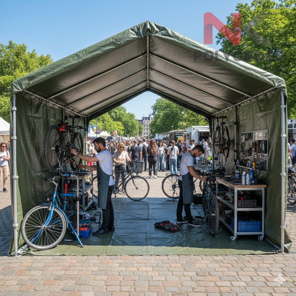 Bike Repair Stall Cover