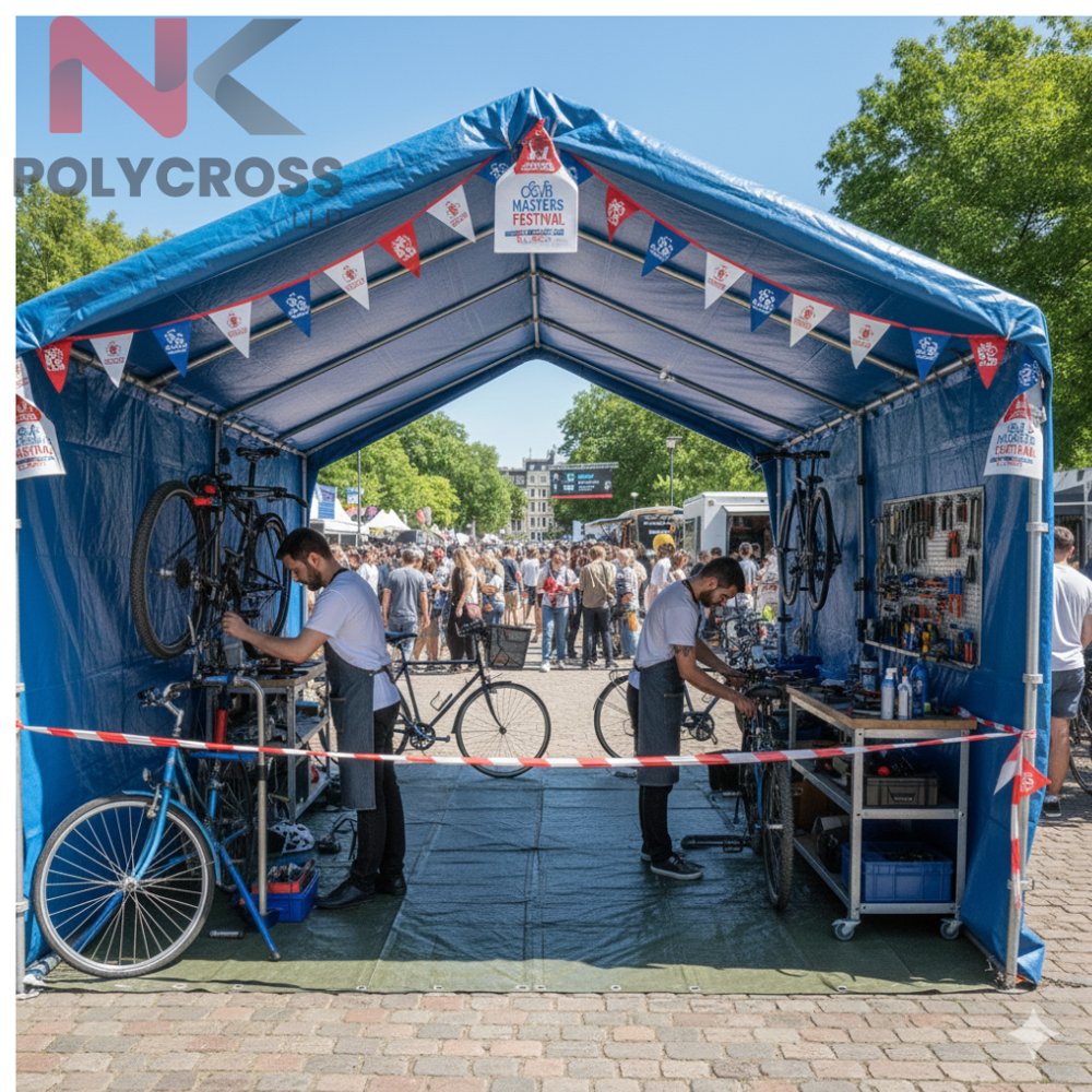 Bike Repair Stall Cover