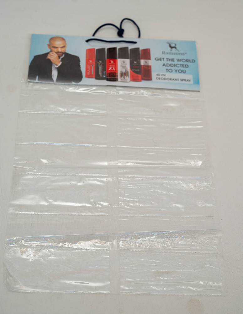 Hanging Transparent Cosmatic Plastic Packaging