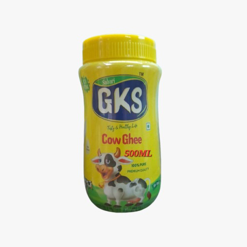500 Ml Cow Ghee - Color: Yellow Golden
