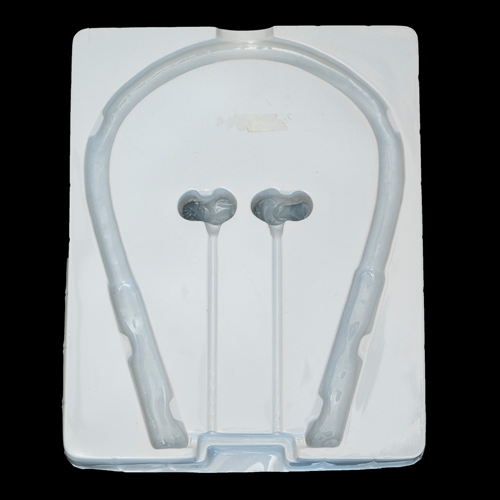 Neckband Electronic Plastic Packaging - Pvc/pet/pp, 220x80x20 Mm, Transparent | Tamper Evident, Durable, Custom Printed