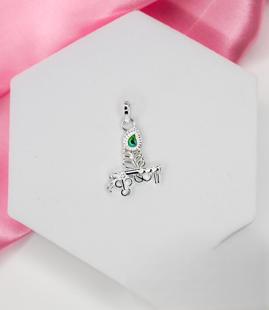 92.5 New Design Silver Krishna Pendant