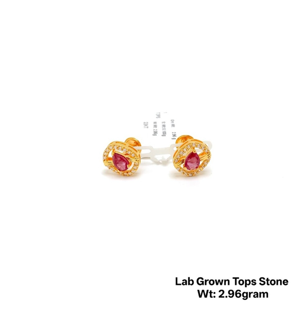 92% New Design Gold Lab Grown Tops Stone