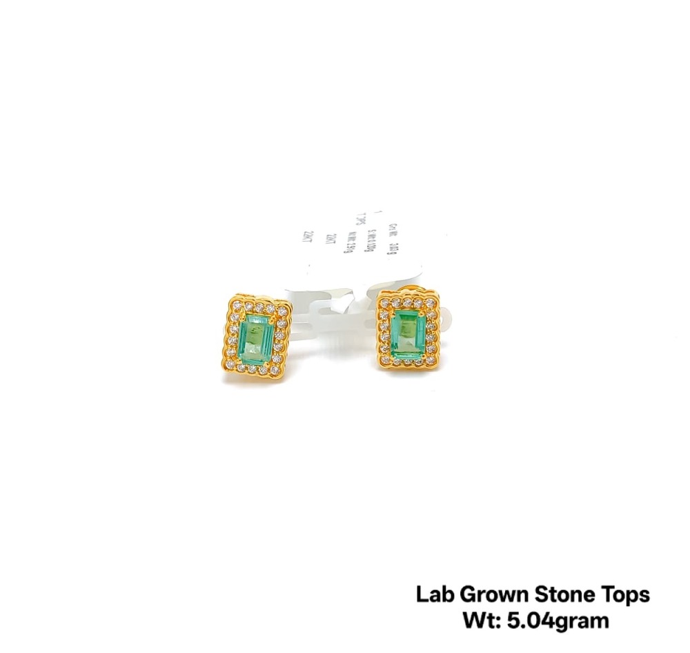 92% New Design Gold Lab Grown Tops Stone