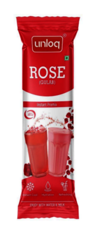 Unloq Rose Drink Sachet - 15g