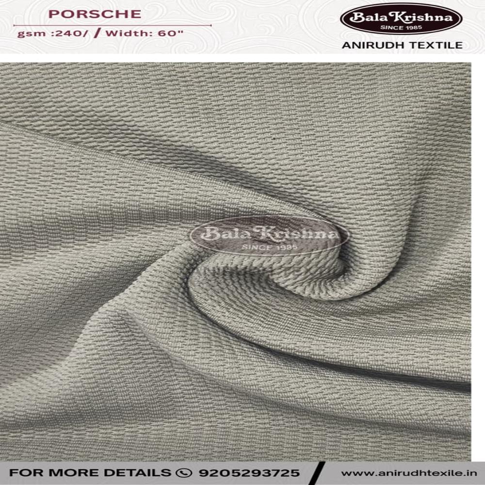 PORSCHE POLYESTER LYCRA FABRIC