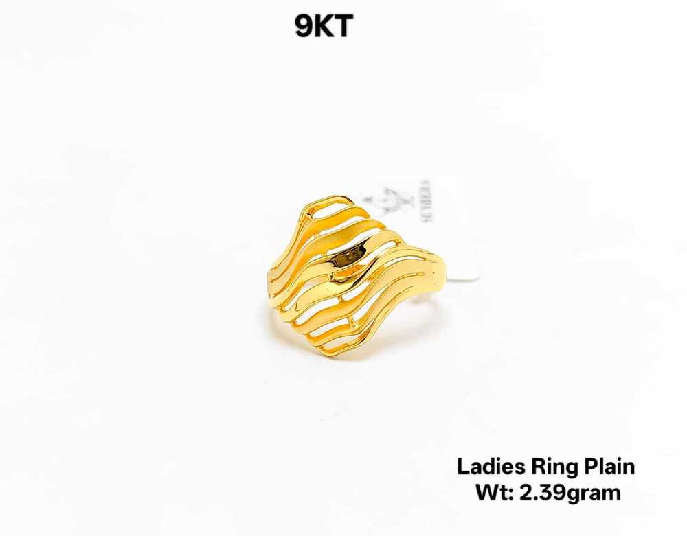 38% New Design Gold Ladies Ring Plain