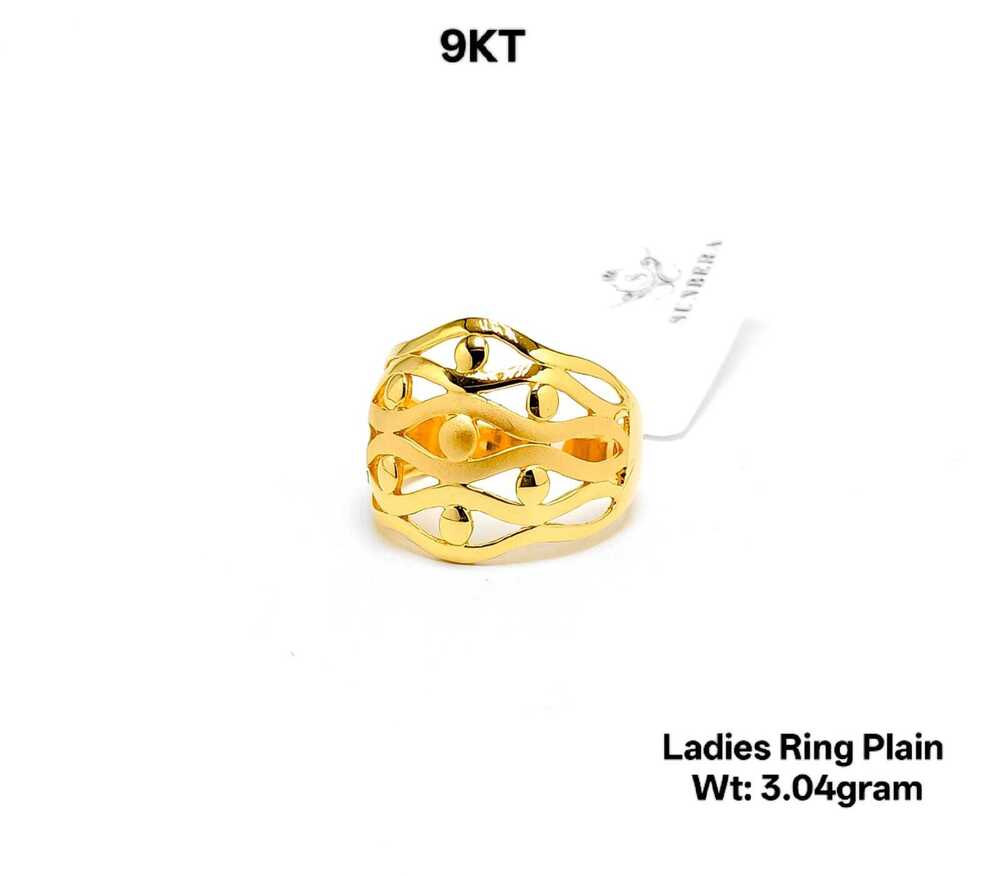 38% New Design Gold Ladies Ring Plain