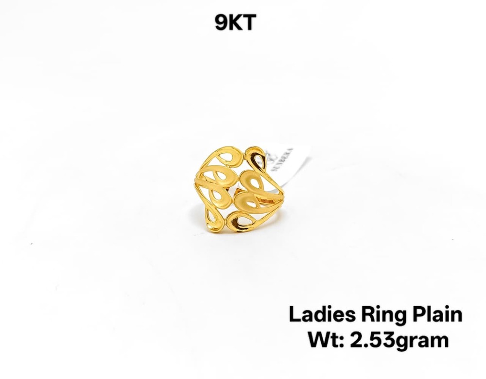 38% New Design Gold Ladies Ring Plain