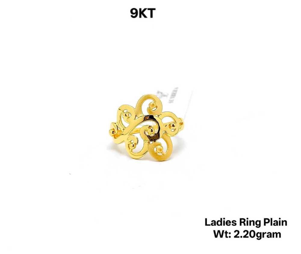 38% New Design Gold Ladies Ring Plain