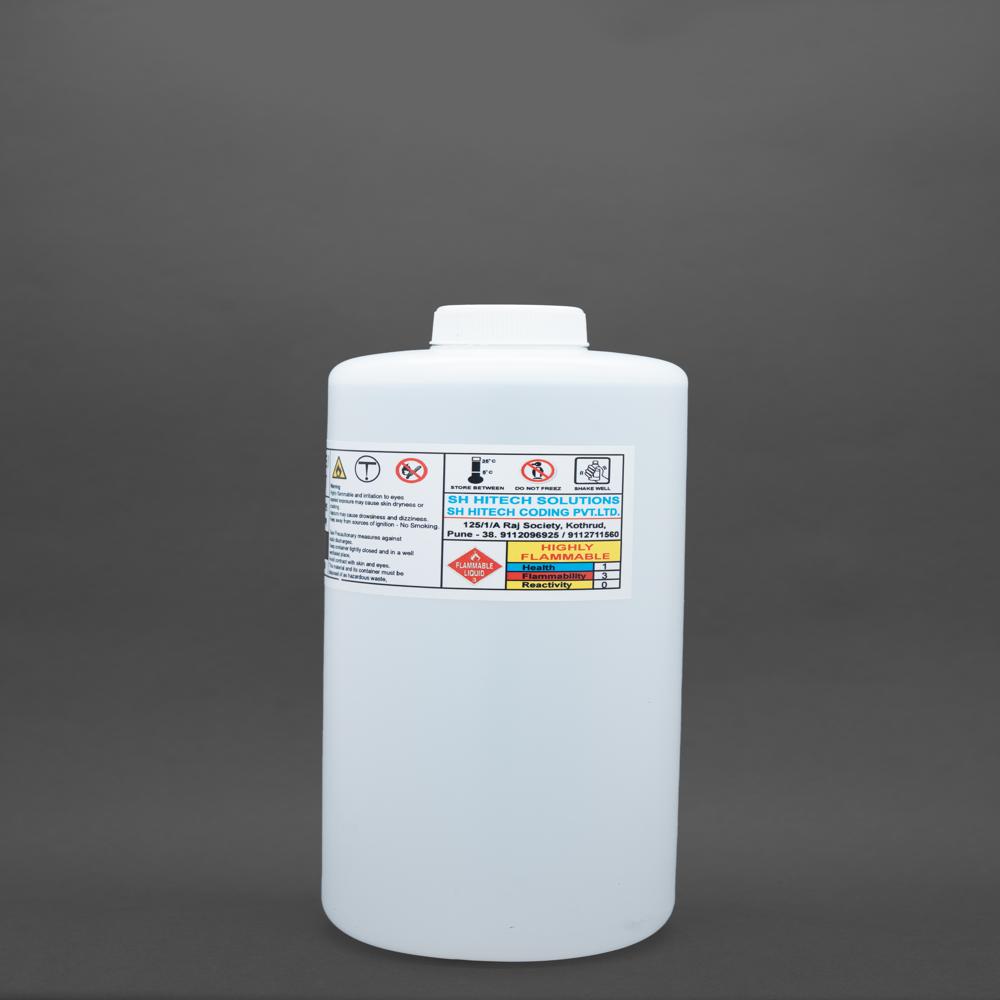 Batch Coding Ink Makeup - Color: Black