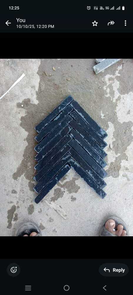 Outdoor parking stone