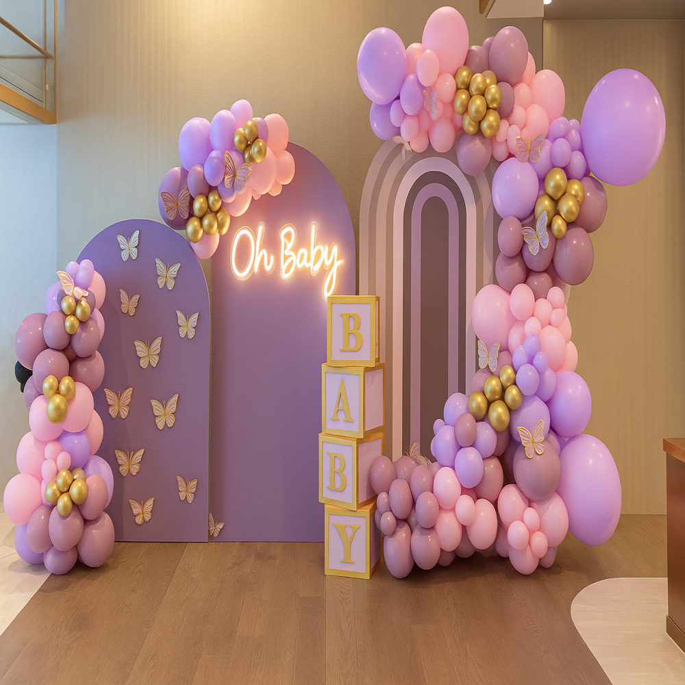 Elegant Butterfly Theme Baby Shower Decoration