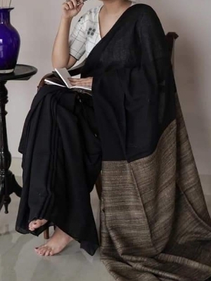 Silk Cotton Saree - Occasion: Daily Wear