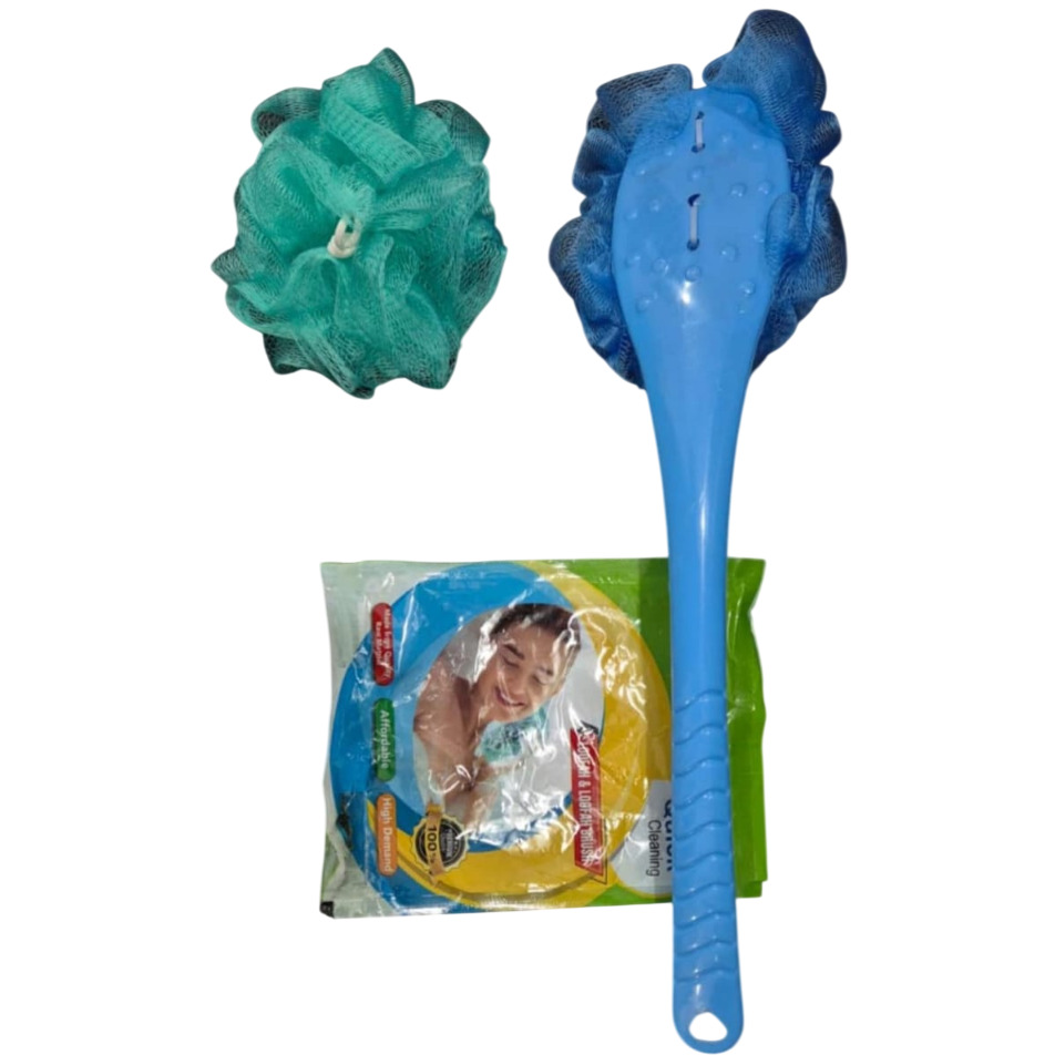 30g Loofah Bath Scrubber With Handle