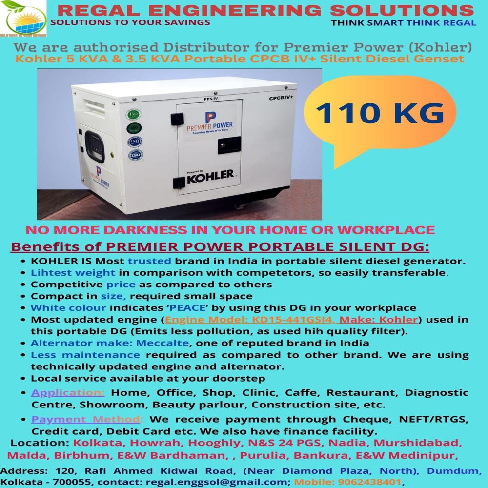 5 KVA Diesel generator