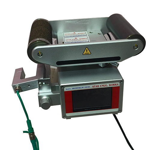 Industrial Web Guiding System - Color: Blue And Metallic Grey