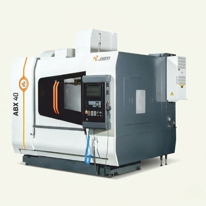 5 Axis Blade Machining Center - Color: White