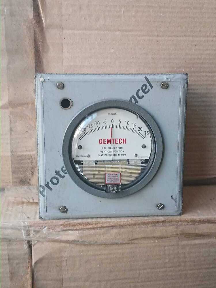 GEMTECH : DIFFERENTIAL PRESSURE GAUGE NEAR Gulab Industrial Estate Maharashtra