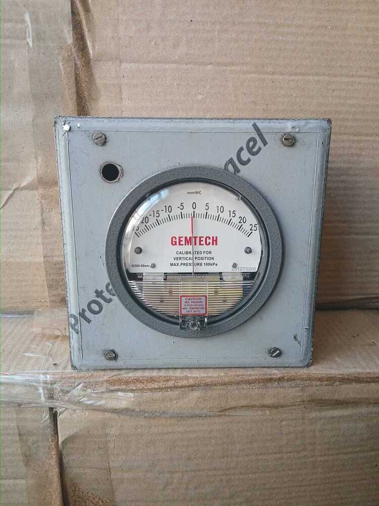 GEMTECH : DIFFERENTIAL PRESSURE GAUGE NEAR Gulab Industrial Estate Maharashtra