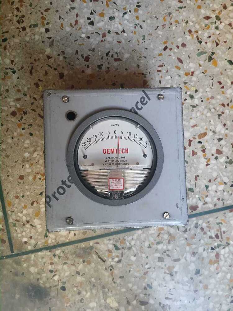 GEMTECH : DIFFERENTIAL PRESSURE GAUGE NEAR Gulab Industrial Estate Maharashtra