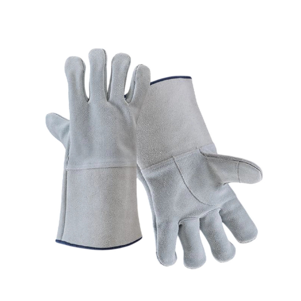 V-708 Fc Welding Gloves - Color: Red With Yellow Cuff