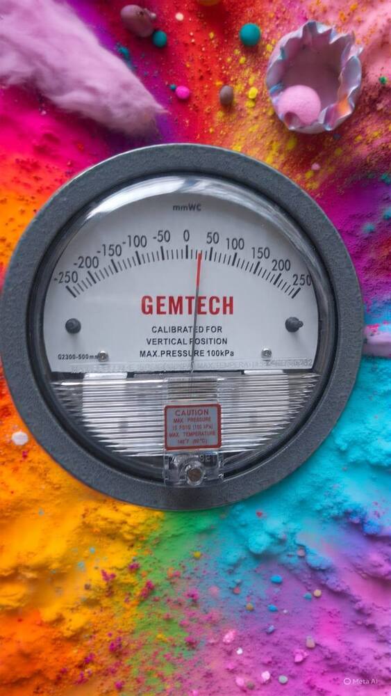 GEMTECH : DIFFERENTIAL PRESSURE GAUGE Distributor For Jalore Rajasthan