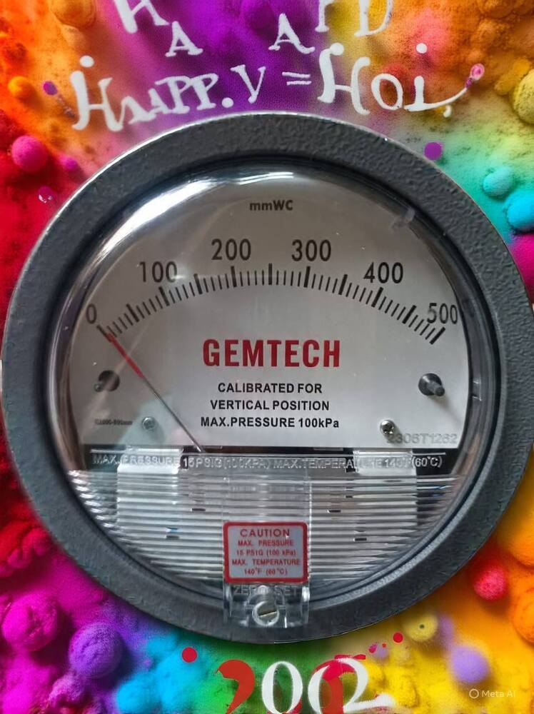 GEMTECH : DIFFERENTIAL PRESSURE GAUGE Distributor For Jalore Rajasthan
