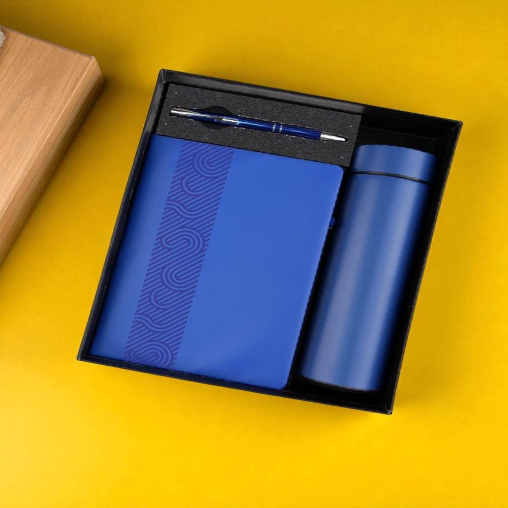 DM911 E-Notebook Temperature Bottle And Metal Pen Corporate Gifts