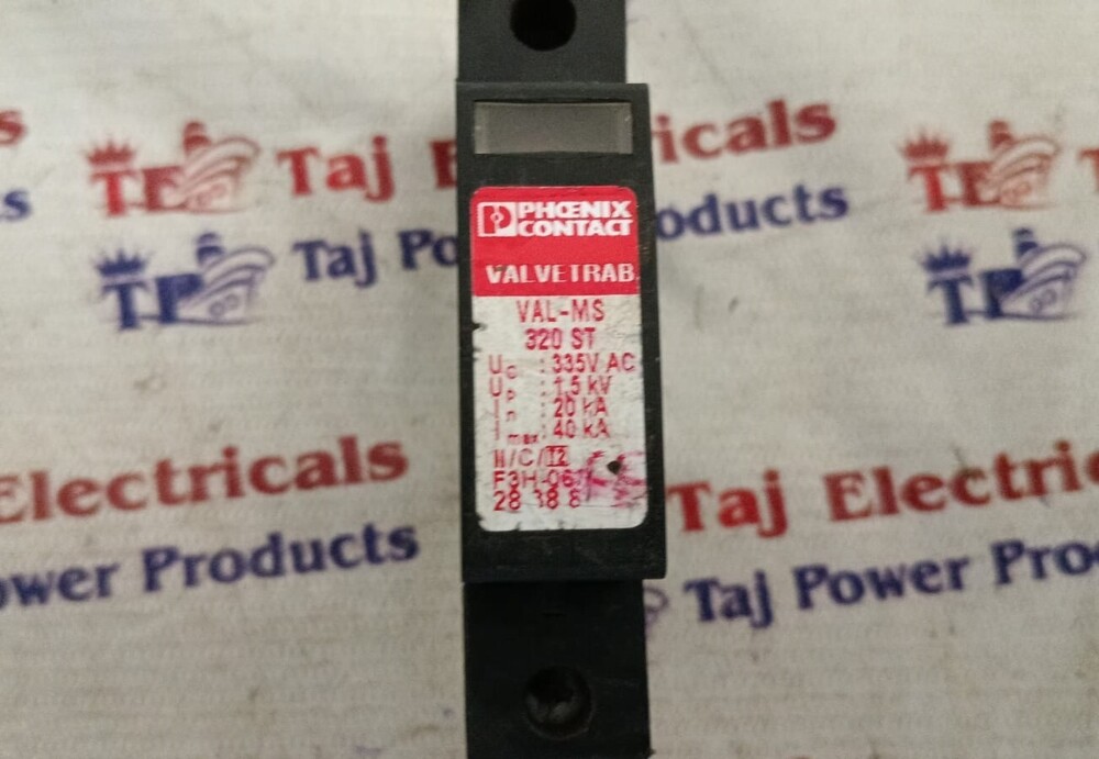 PHOENIX CONTACT VAL-MS 320ST F3J-06 SURGE PROTECTION CONNECTOR
