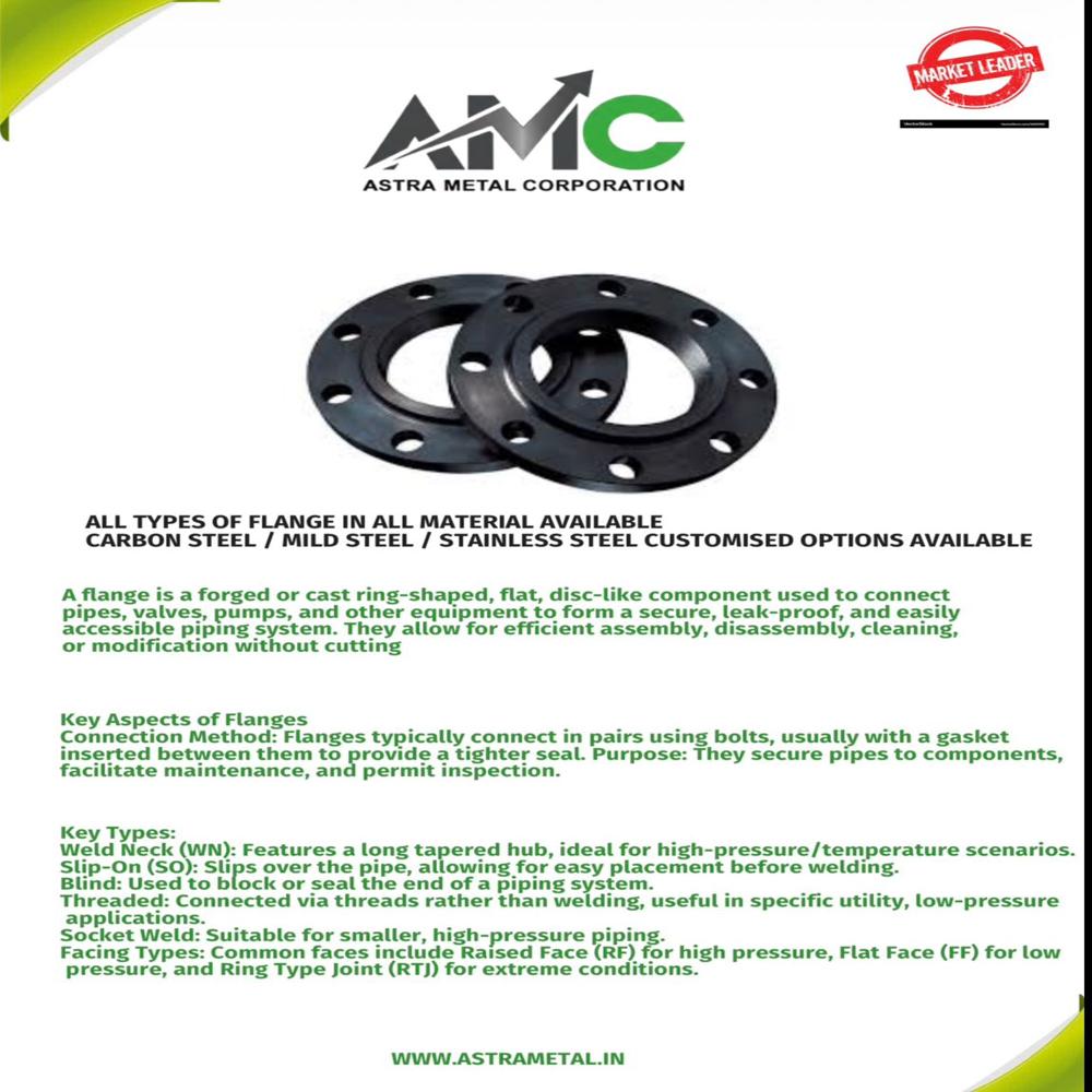 Industrial Carbon Steel Welding Neck Flange