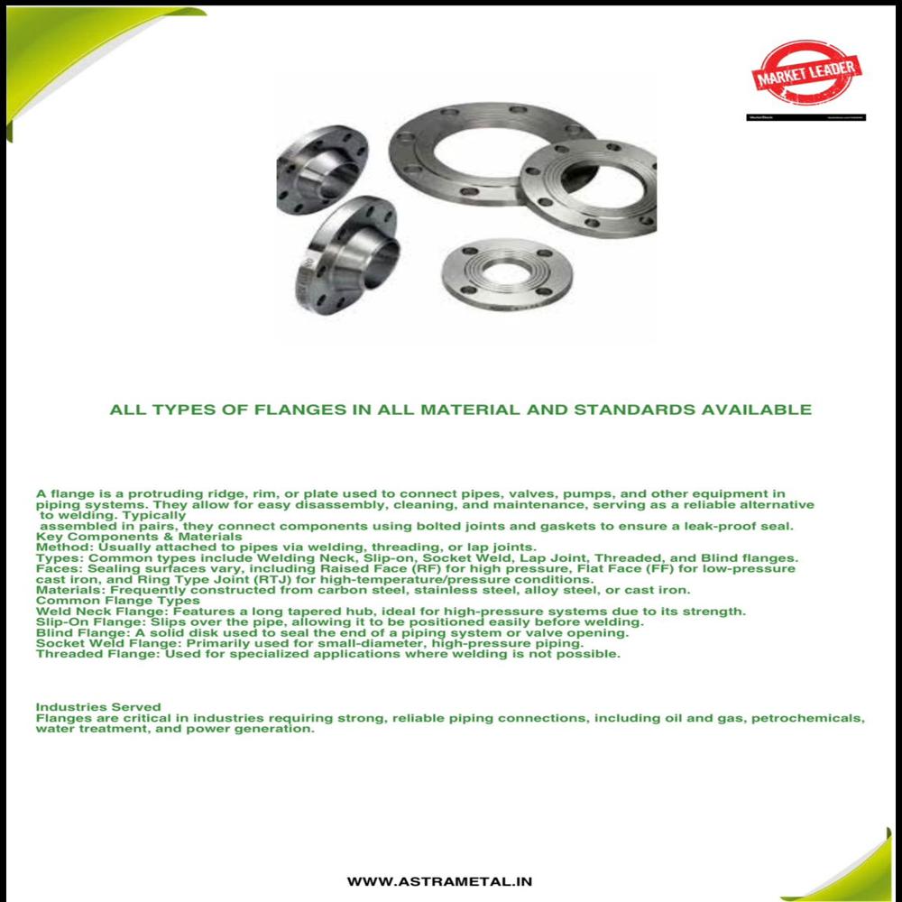 Industrial Stainless Steel Weld Neck Flange