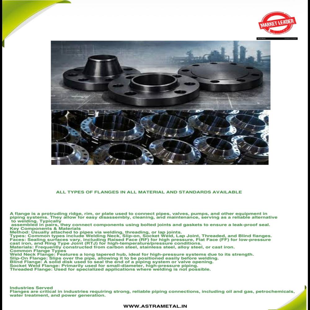 Stainless Steel Circular Weld Neck Flange