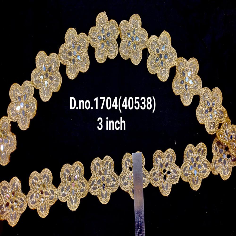 Zarkan Lace, zari lace, lace