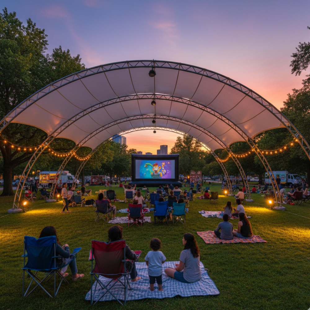 Outdoor Film Screening Cover